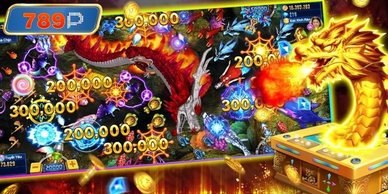 Trải nghiệm Dragon king fishing rực rỡ sắc màu
